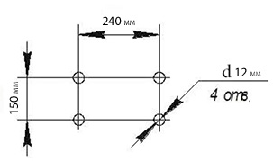 Лебедка электрическая KCD 300A 0,3/0,6 т 380V, канат 60 м