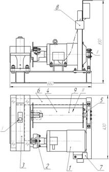 Лебёдка электрич. ЛЭТ-0,25 (без каната) 380В